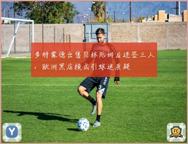 多特蒙德出售贝林厄姆后连签三人，欧洲黑店模式引球迷质疑