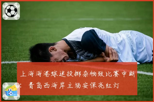 上海海港球迷投掷杂物致比赛中断：青岛西海岸主场安保亮红灯